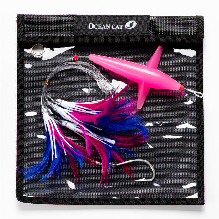 Feather Bird Teaser Daisy Chain Trolling Lure Bag