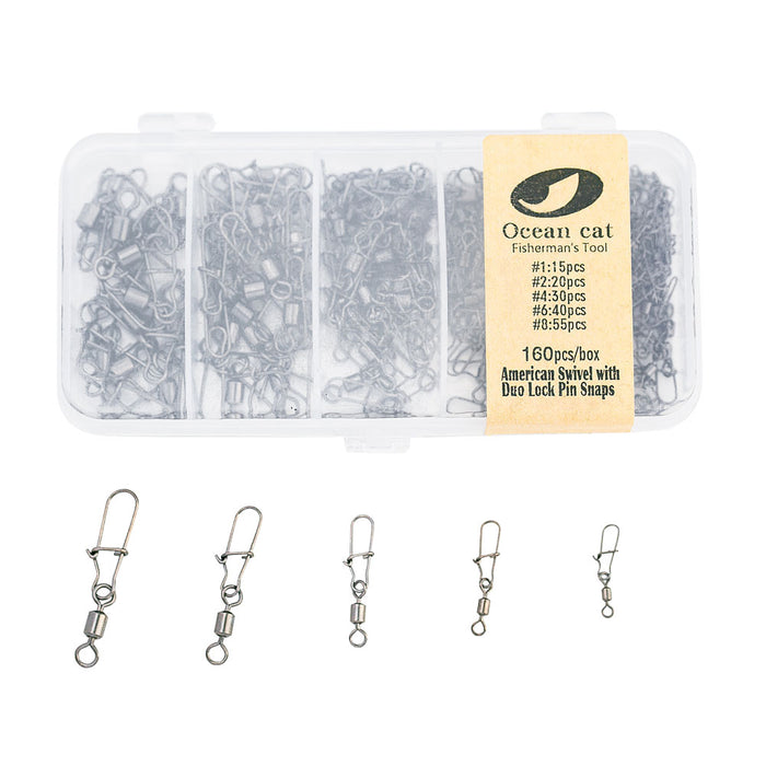 Accessories & Parts-08-BOX-American Swivel with Duo Lock Snap