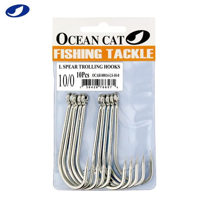 Trolling Hooks-Long Spear — OCEAN CAT Fishing Tackle