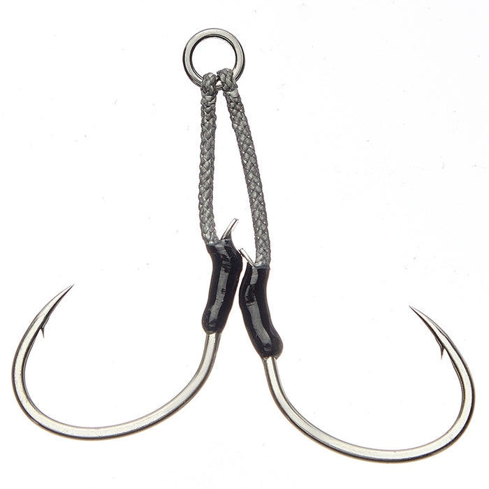 OCEAN CAT Assist Fishing Hooks Black Mamba Braided Slow Fast Fall Jigs Octopus Circle Hooks Double Stinger Jigging Hooks with Strong PE Line for Saltwater Freshwater Fishing — OCEAN CAT Fishing Tackle OCEAN CAT Assist Fishing Hooks Black Mamba Braided Slow Fast Fall Jigs Octopus Circle Hooks Double Stinger Jigging Hooks with Strong PE Line for Saltwater Freshwater Fishing — OCEAN CAT Fishing Tackle