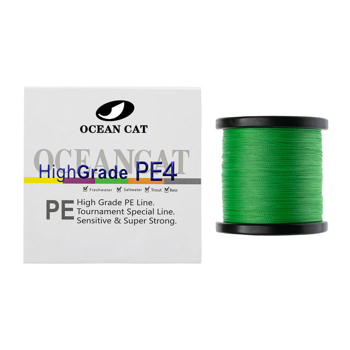 Goture 4-Strand Weave//Braided Fishing Line 8-80LB No Memory Smooth  Finish-Improved Colorfastness 