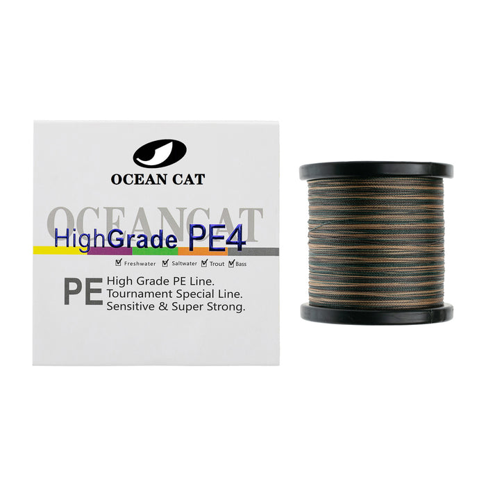 4 Strands 100m Multifilament Braided Fishing Line Sea Saltwater