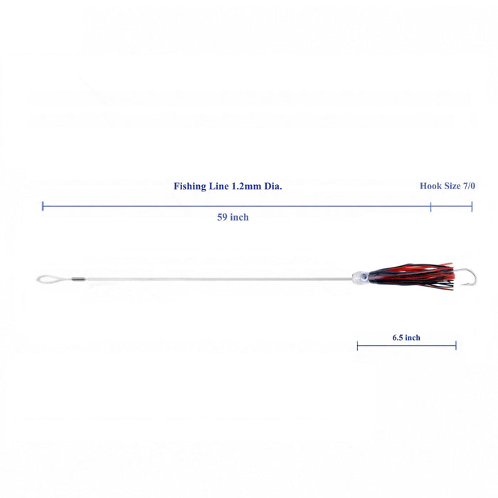 6 inches Trolling Lure Bag 6 pcs Combo