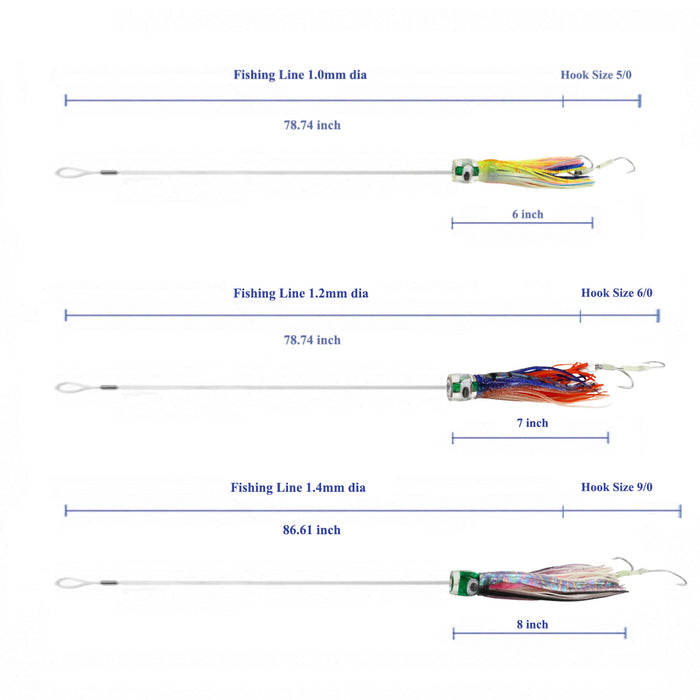 Trolling Lure Bag 10 pcs COMBO