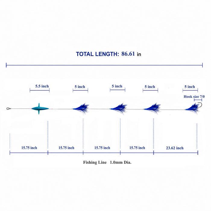 Bird Teaser Trolling Lure Bag