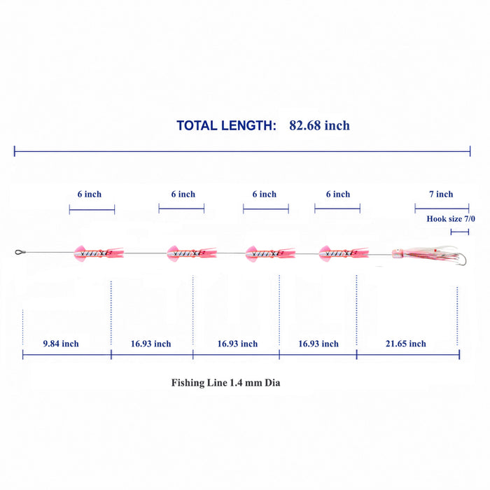6 inch/7 inch/9 inch Trolling Lure Bag