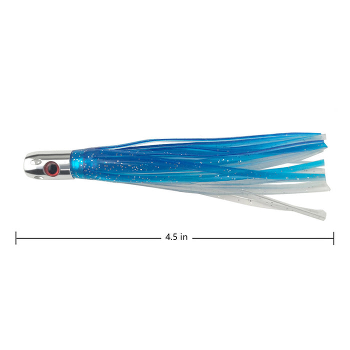 10Pcs 4.5 Inches Weighted Aluminium Head Soft Plastic Trolling Lures Fishing Tackle Hoochie Octopus Skirts Bait for Offshore Big Game Saltwater Fishing OCEAN CAT Fishing Tackle 10Pcs 4.5 Inches Weighted Aluminium Head Soft Plastic Trolling Lures Fishing Tackle Hoochie Octopus Skirts Bait for Offshore Big Game Saltwater Fishing OCEAN CAT Fishing Tackle