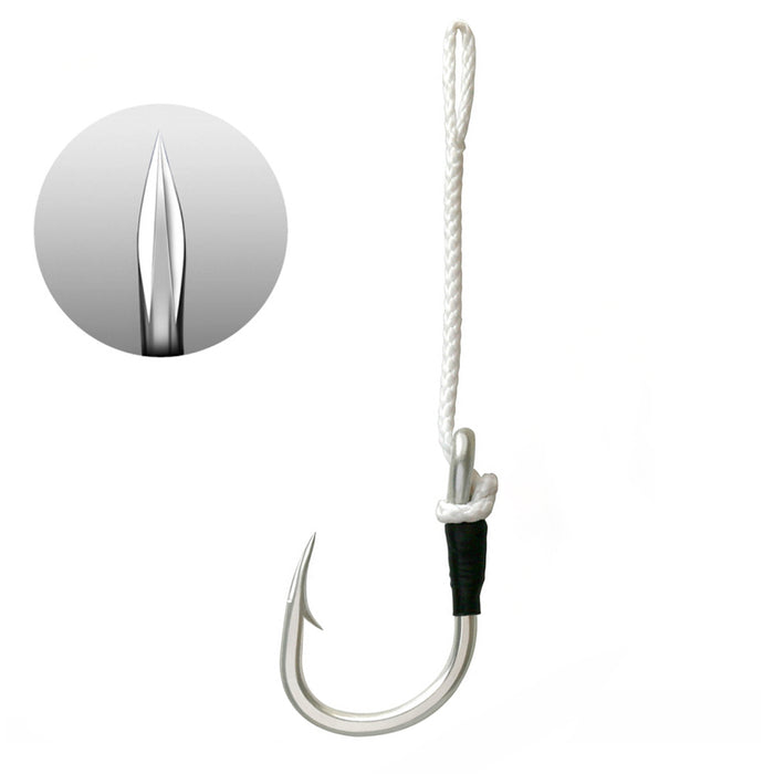 desert island fishing hooks OCEAN CAT Rigged Assist Circle Hooks Dancing Stinger Jigging Slow Fall Fast Picth Jigs Hook Spirit for South California Tuna Bass Shark — OCEAN CAT Fishing Tackle