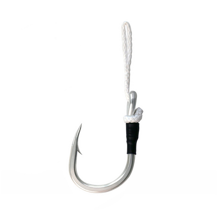 deep sea fishing hook dst OCEAN CAT Rigged Assist Circle Hooks Dancing Stinger Jigging Slow Fall Fast Picth Jigs Hook Spirit for South California Tuna Bass Shark — OCEAN CAT Fishing Tackle